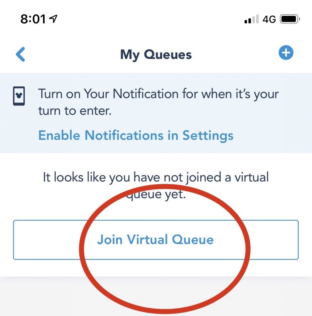 Join Virtual Queue
