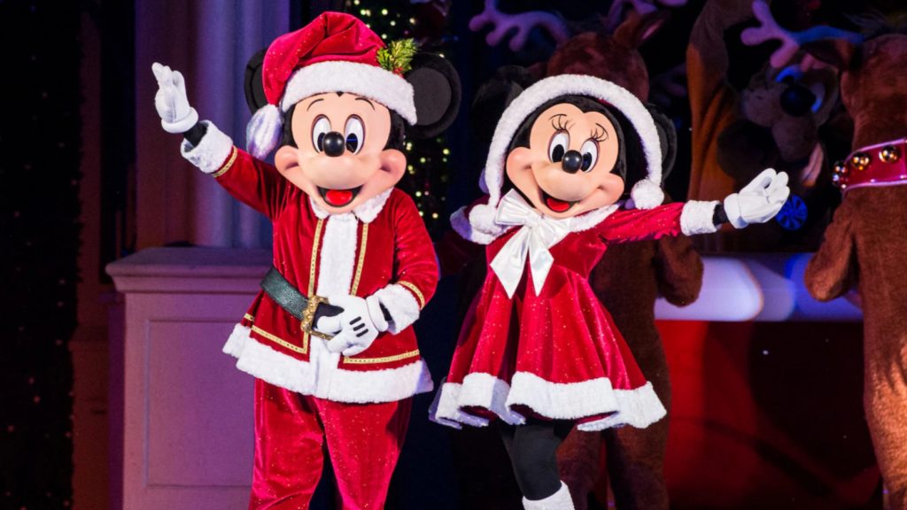 Mickey’s Very Merry Christmas Party Mickey Santa
