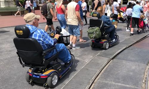 Scooters at Disney